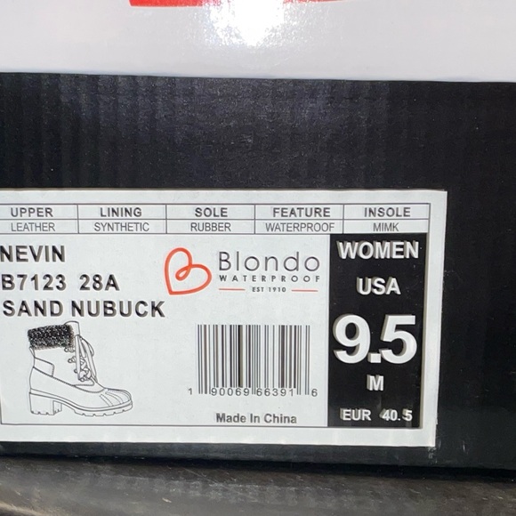 BRAND NEW Blondo “NEVIN” Waterproof Boots - Picture 8 of 9